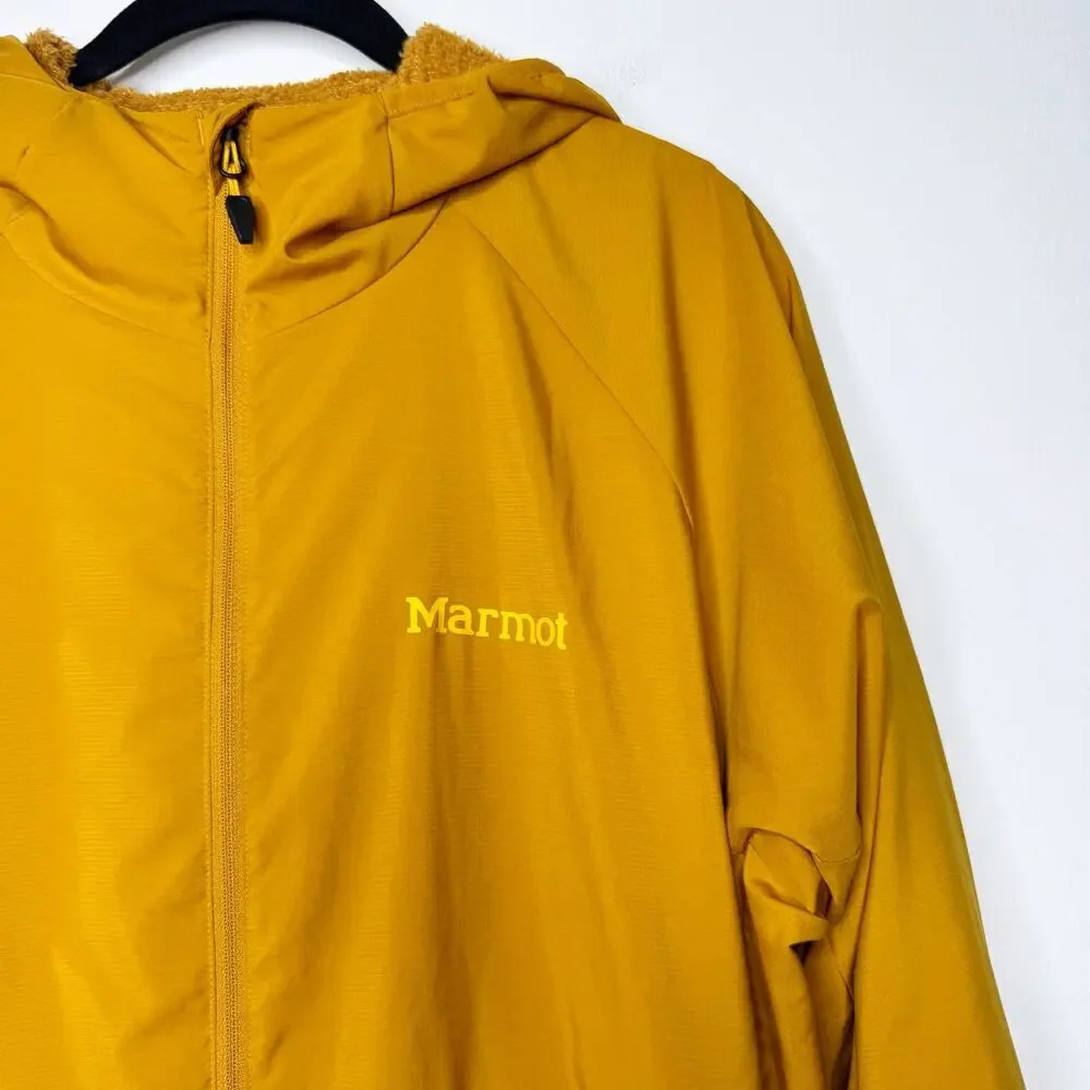 Marmot Primaloft Aerothermal Hoody Jacket Mustard Gorpcore Medium